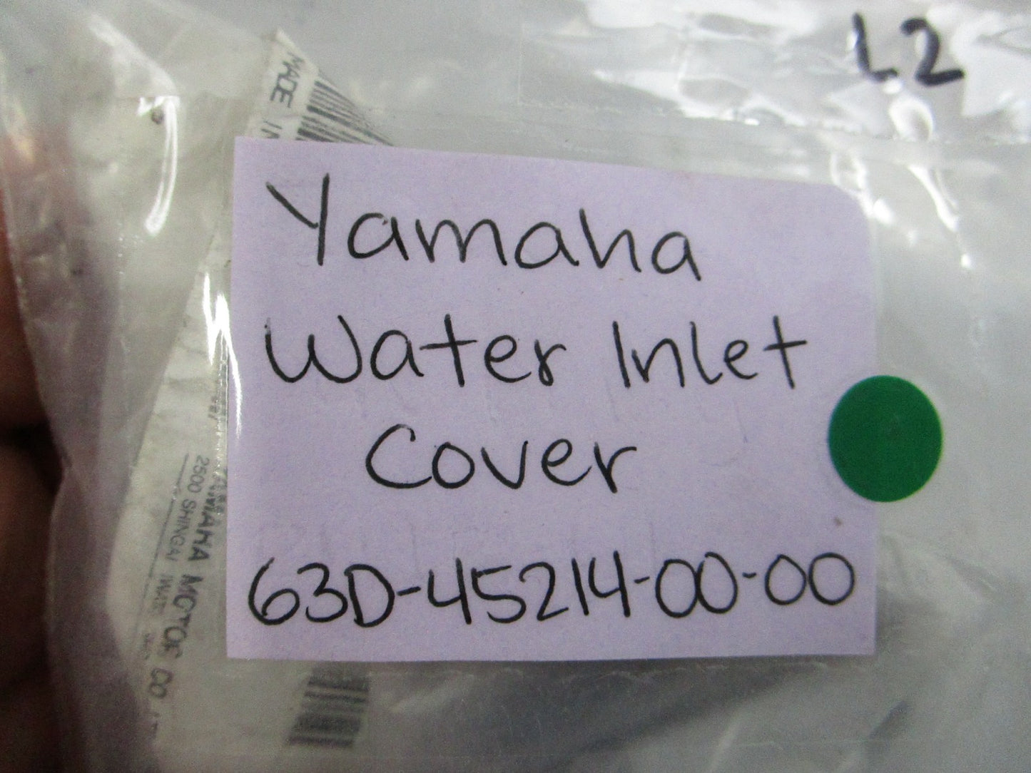 NEW OEM (LOT OF 2) 63D-45214-00-00 Yamaha Water Inlet Cover 0810