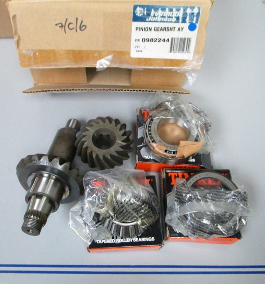 *NEW OEM* 0720 OMC Johnson Evinrude Ball Gear Shaft & Pinion Ay 982244 0982244