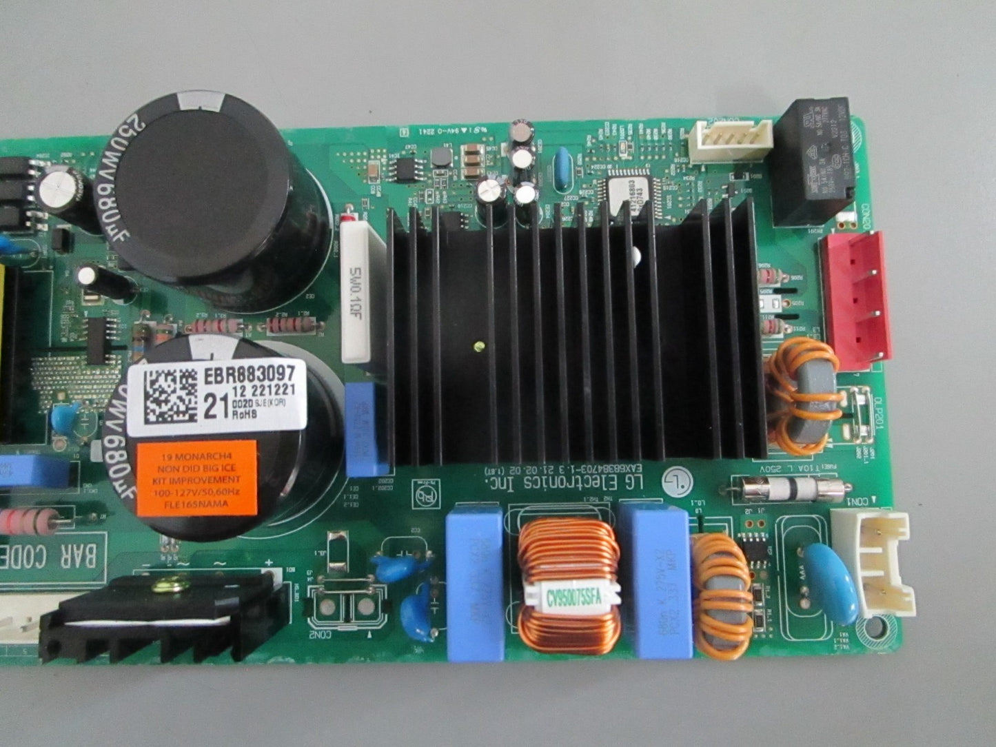 *NEW OEM* 0820 LG Refrigerator Main Control Board EBR88309721