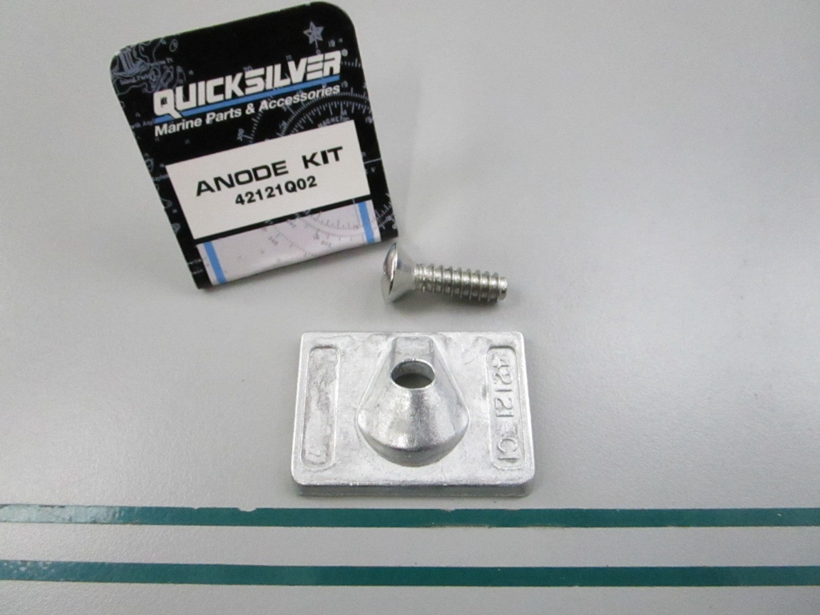 NEW OEM 42121Q02 Mercury Quicksilver Anode Kit 0810