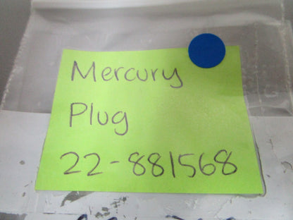 *NEW OEM* 0810 Mercury Quicksilver Plug 22-881568