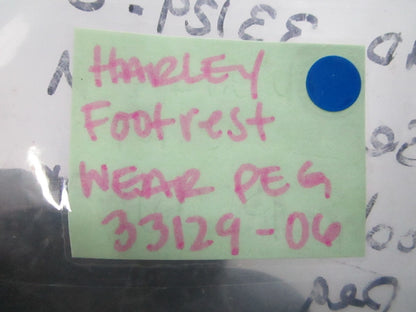 *NEW OEM* 0810 Harley Davidson Footrest Wear Peg 33129-06