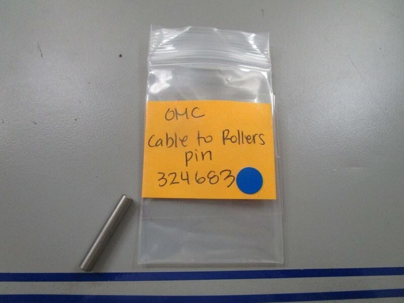 *NEW OEM* 0770 OMC Johnson Evinrude Cable to Rollers Pin 324683 0324683