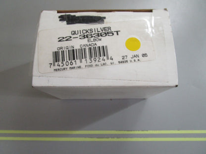 *NEW OEM* 0810 Mercury Quicksilver Elbow 22-36305T
