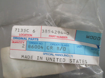 *NEW OEM* (LOT OF 2) 0810 Volvo Penta Woodruff Key 3854294