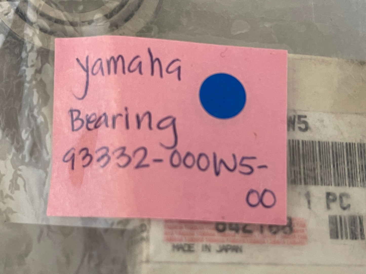 *NEW OEM* 0810 Yamaha Bearing 93332-000W5-00