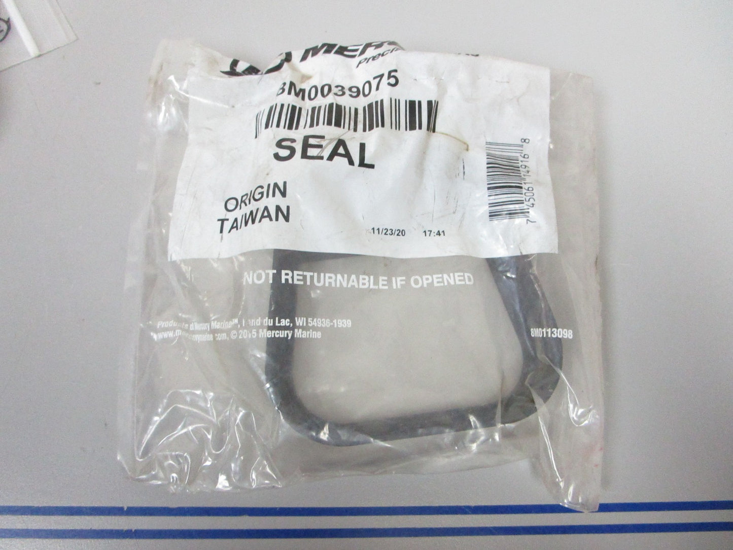 *NEW OEM* 0720 Mercury Quicksilver Seal 8M0039075