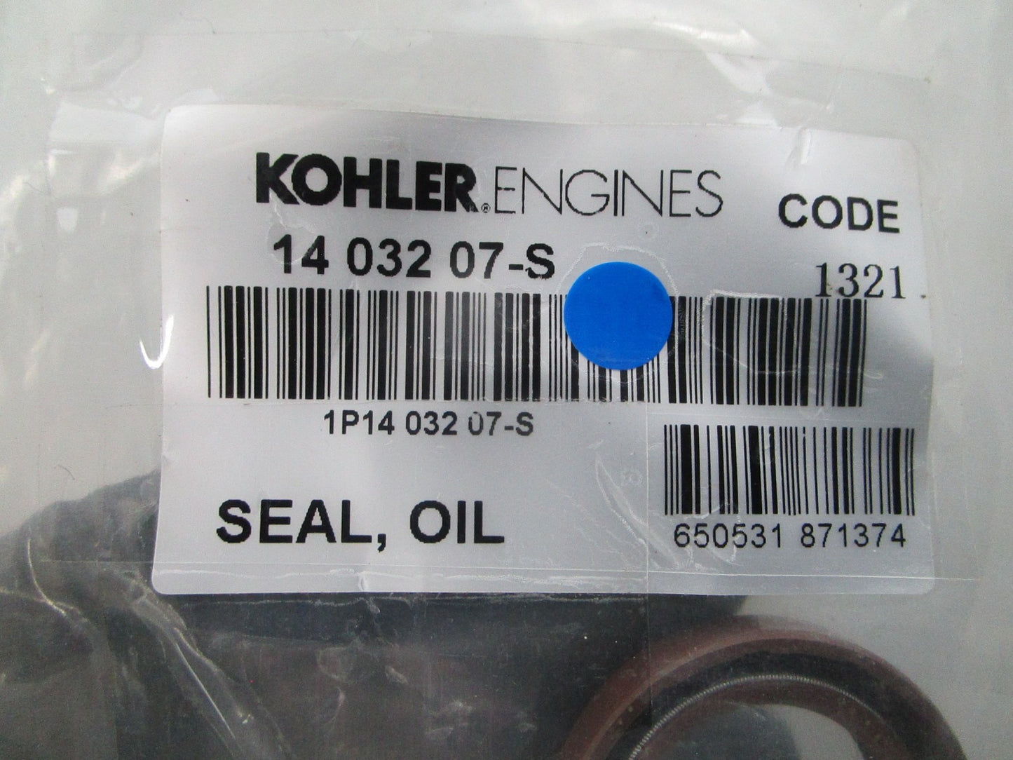 NEW OEM Kohler Oil Seal 14 032 07-S 0810
