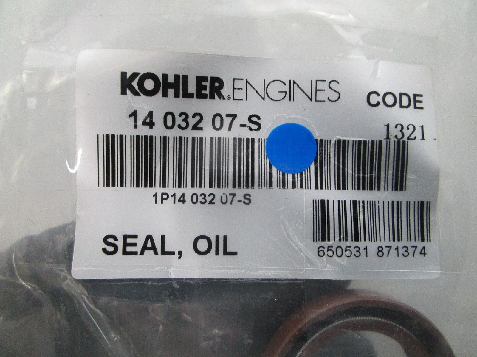 NEW OEM Kohler Oil Seal 14 032 07-S 0810