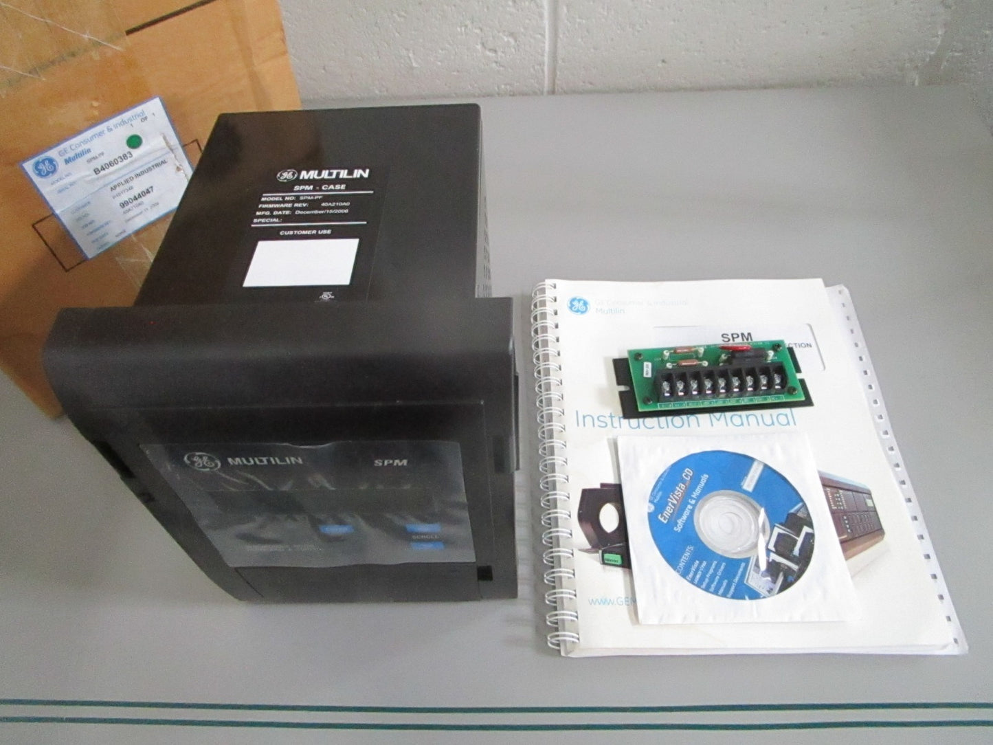 GE Multilin SPM-PF Synchronous Motor Protection Relay w/PF Reg NEW OEM 0820