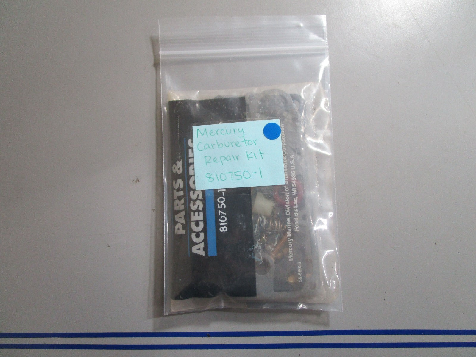 *NEW OEM* 0770 Mercury Quicksilver Carburetor Repair Kit 810750-1
