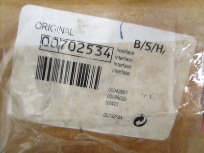 NEW OEM 00702534 Bosch User Interface Board 0820