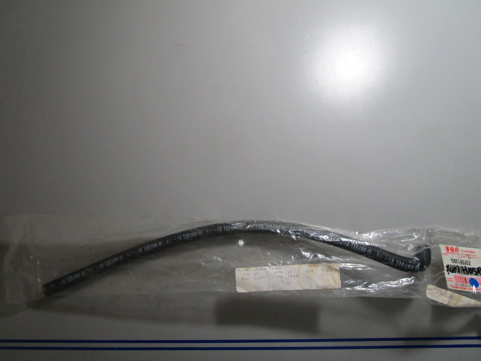 *NEW OEM* 0810 Suzuki Fuel Hose 15681-93J02
