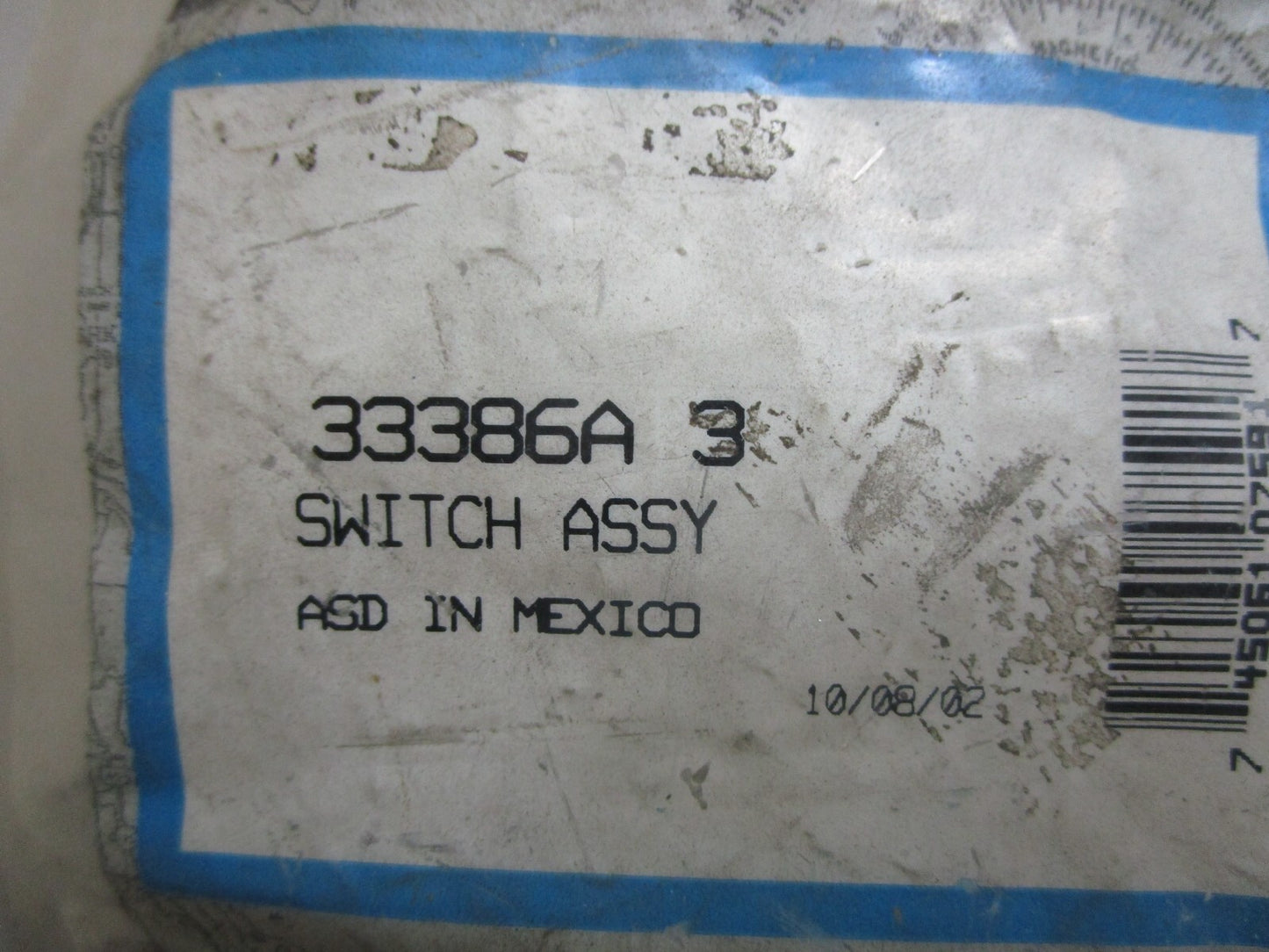 *NEW OEM* 0810 Mercury Quicksilver Switch Assembly 33386A3