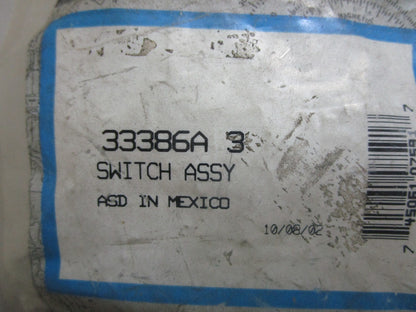 *NEW OEM* 0810 Mercury Quicksilver Switch Assembly 33386A3