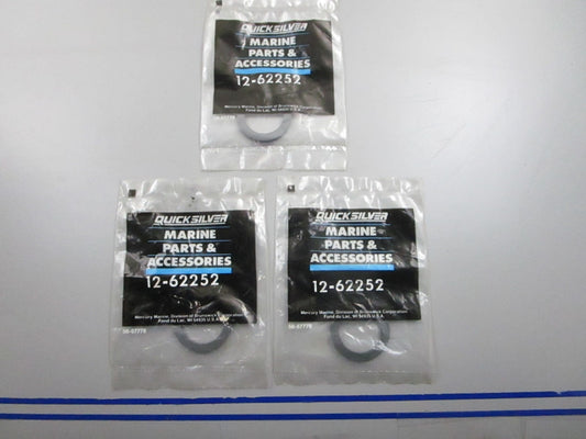 *NEW OEM* (LOT OF 3) 0810 Mercury Quicksilver Washer 12-62252