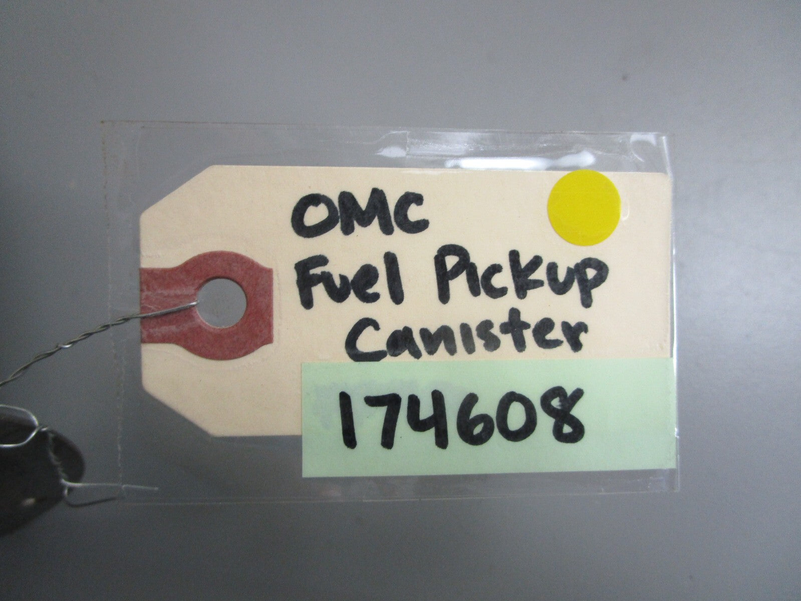 *NEW OEM* 0820 OMC Johnson Evinrude Fuel Pickup Canister 174608 0174608