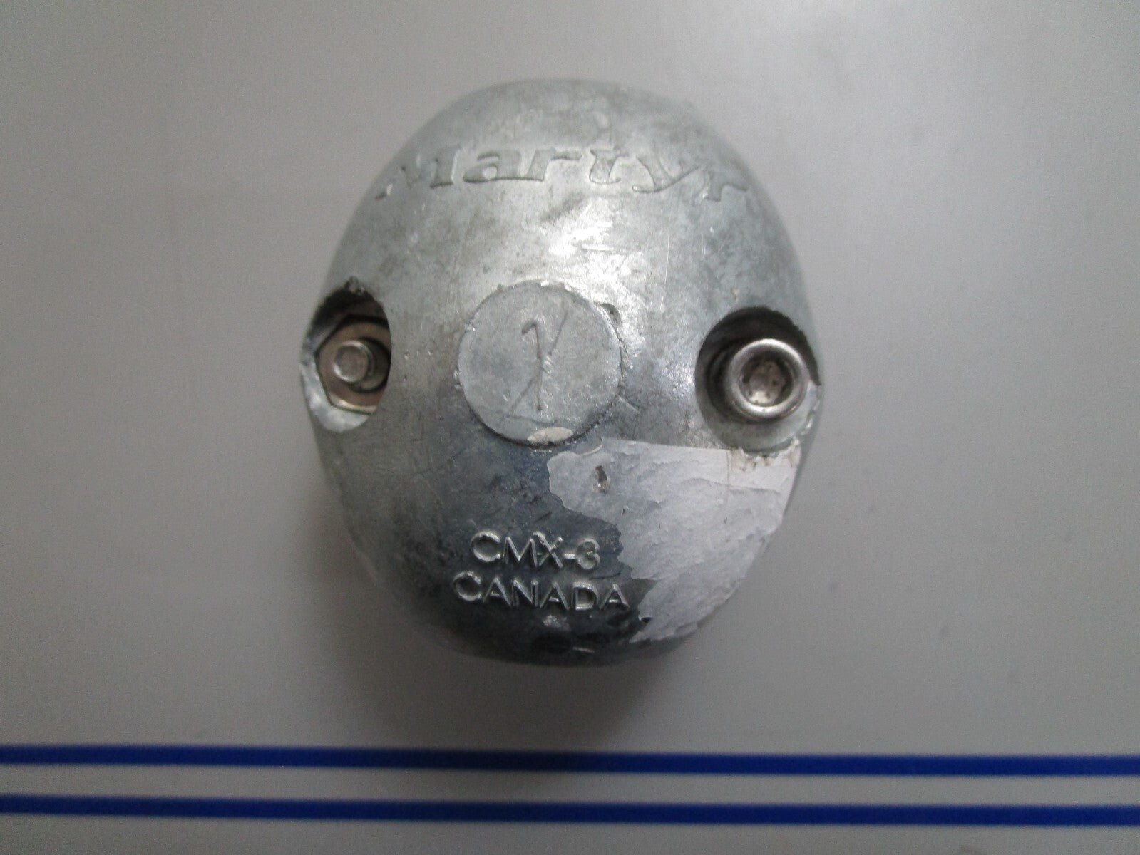 *NEW* 0720 Martyr 1 inch Zinc Shaft Anode CMX-3
