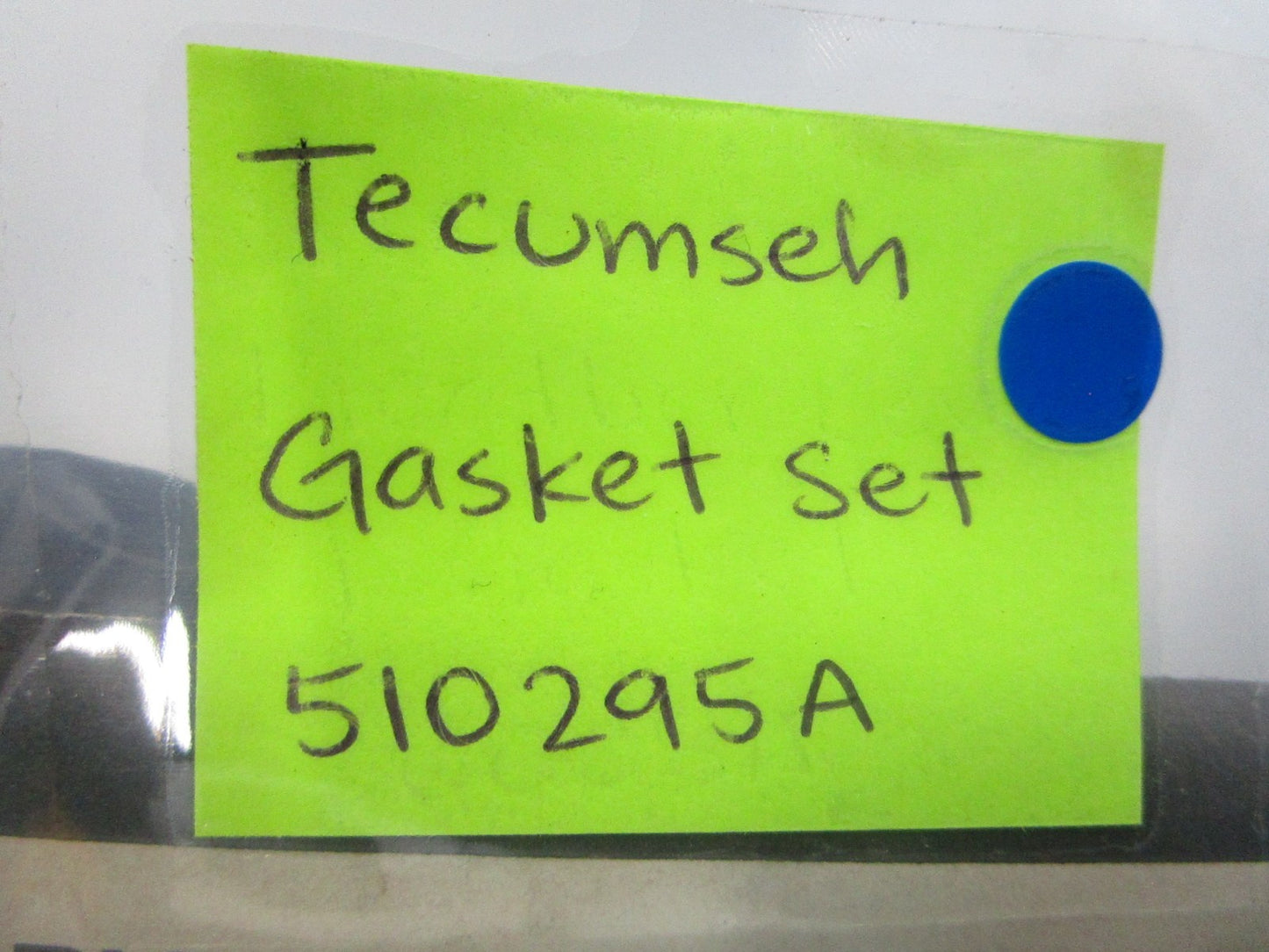 NEW OEM 510295A Tecumseh Gasket Set 0810