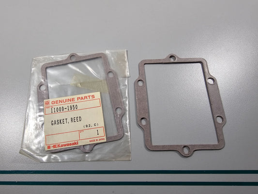 NEW OEM (LOT OF 2) 11009-1950 Kawasaki Reed Gasket 0810