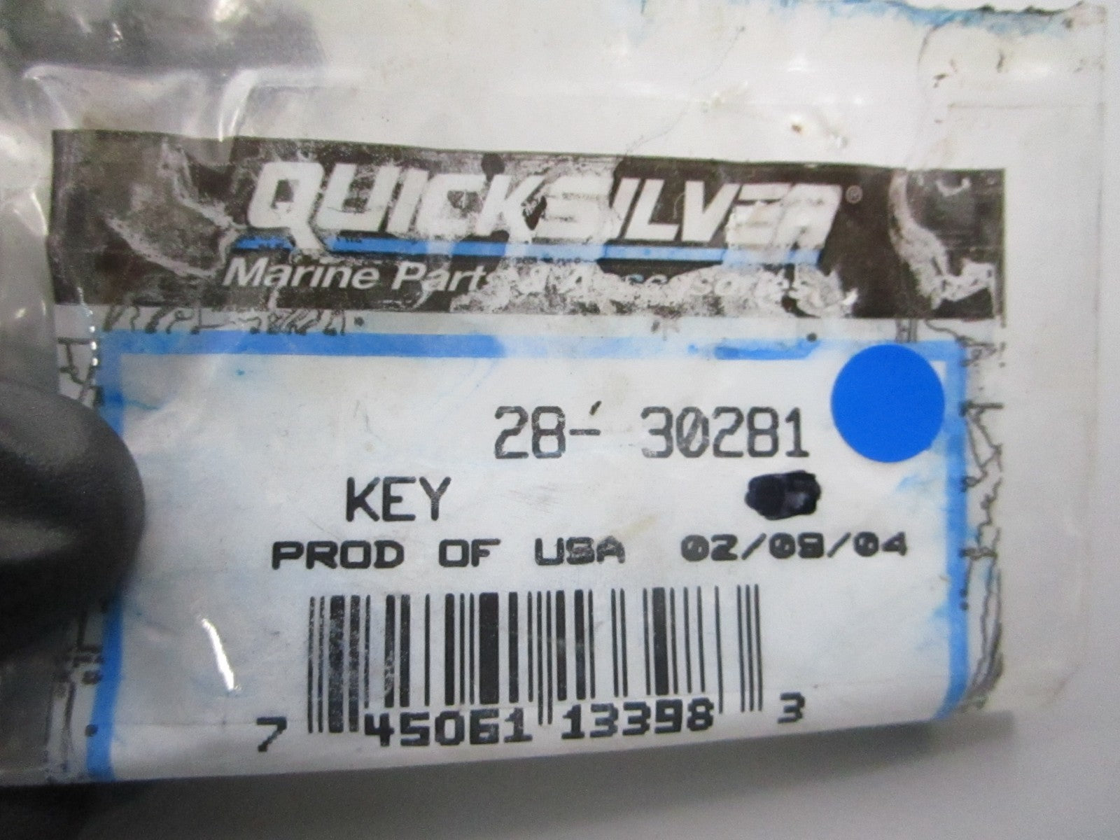 NEW OEM (LOT OF 5) 28-30281 Mercury Quicksilver Key 0810