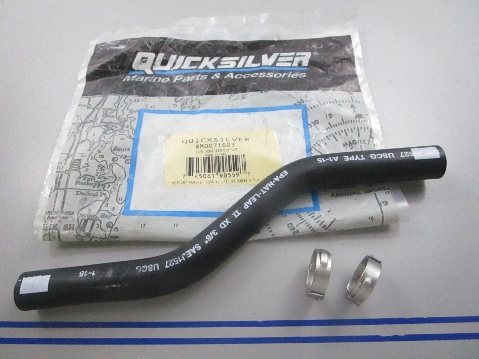 NEW OEM 8M0071603 Mercury Quicksilver Fuel Hose Service Kit 0810