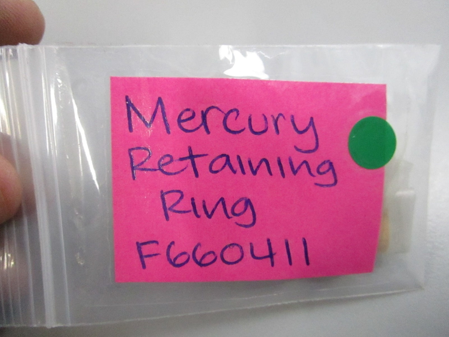 NEW OEM F660411 Mercury Quicksilver Retaining Ring 0810