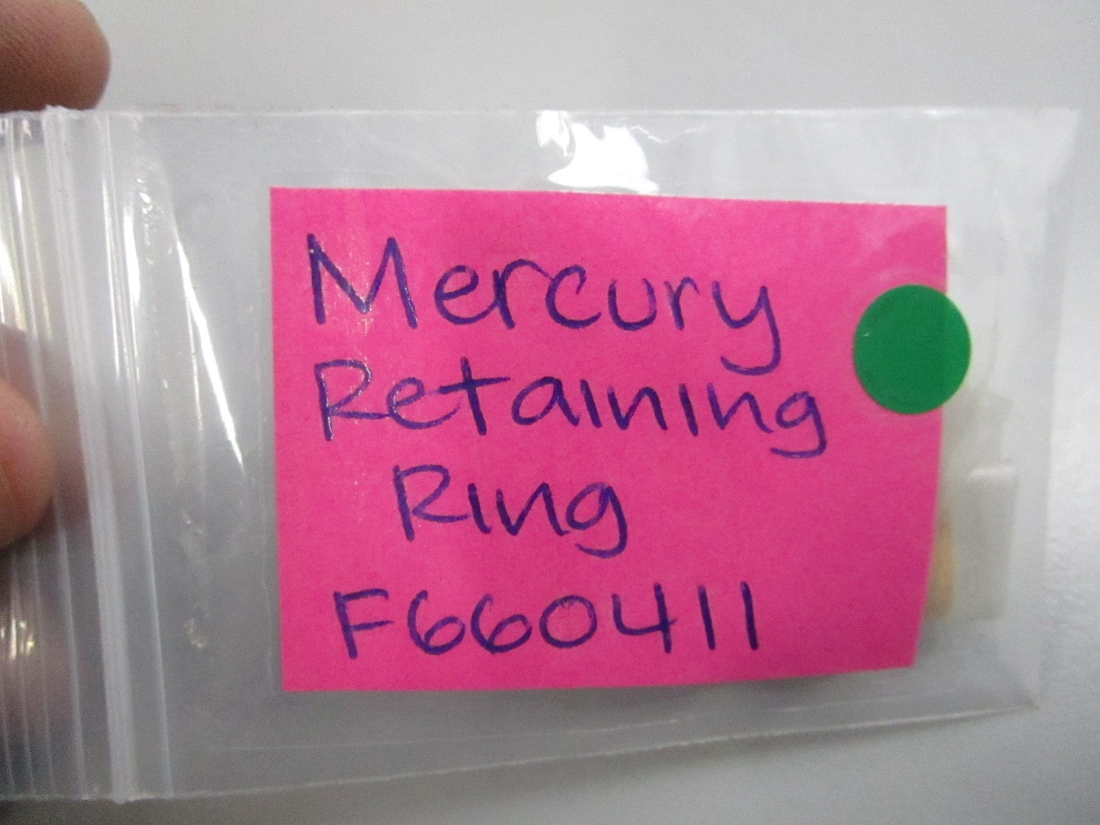 NEW OEM F660411 Mercury Quicksilver Retaining Ring 0810