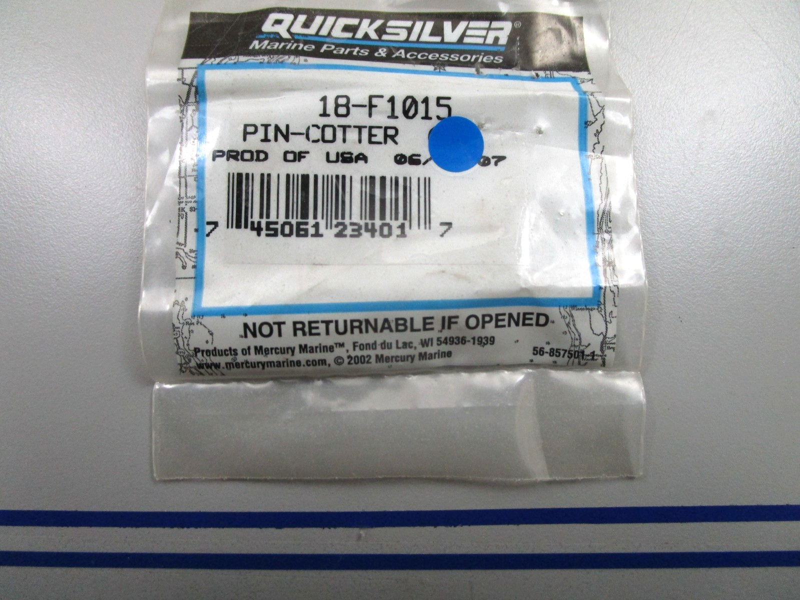 *NEW OEM* (LOT OF 4) 0810 Mercury Quicksilver Cotter Pin 18-F1015