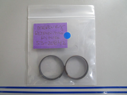 *NEW OEM* (LOT OF 2) 0810 Mercury Quicksilver Retaining Ring 53-20842