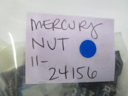 *NEW OEM* (LOT OF 4) 0810 Mercury Quicksilver Nut 11-24156