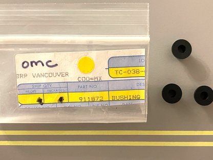 *NEW OEM* (LOT OF 3) 0750 OMC Johnson Evinrude BUSHING 911872 0911872