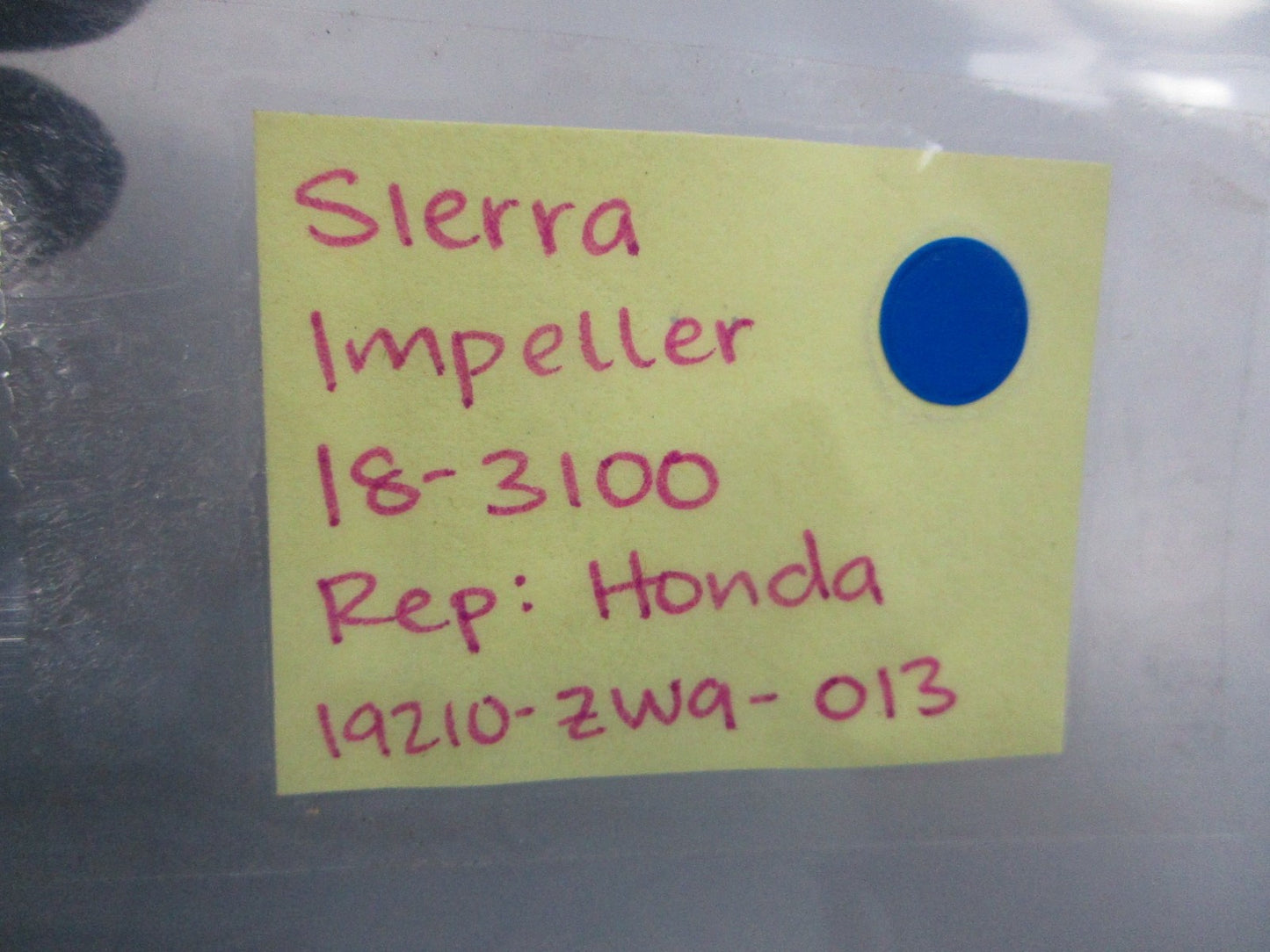 NEW 18-3100 Replaces: Honda 19210-ZW9-013 Sierra Impeller 0810