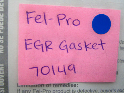 *NEW* 0810 Fel-Pro EGR Gasket 70149