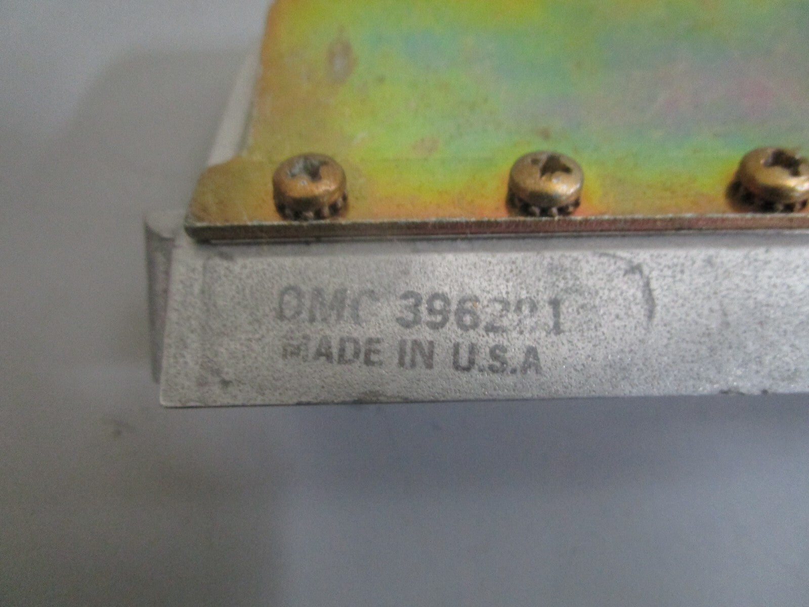 *NEW OEM* 0810 OMC Johnson Evinrude Reed Plate Assembly 396201 0396201