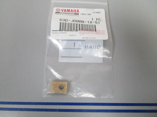 *NEW OEM* 0810 Yamaha Cable End 63D-JD000-18-51