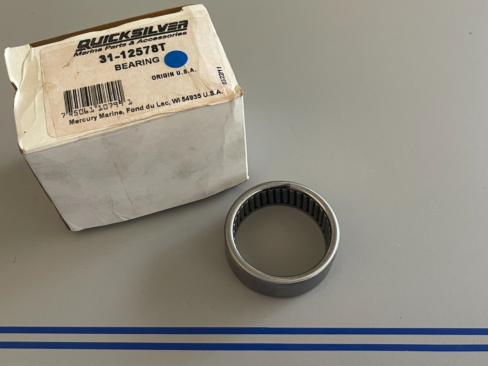 *NEW OEM* 0720 Mercury Quicksilver Bearing 31-12578T