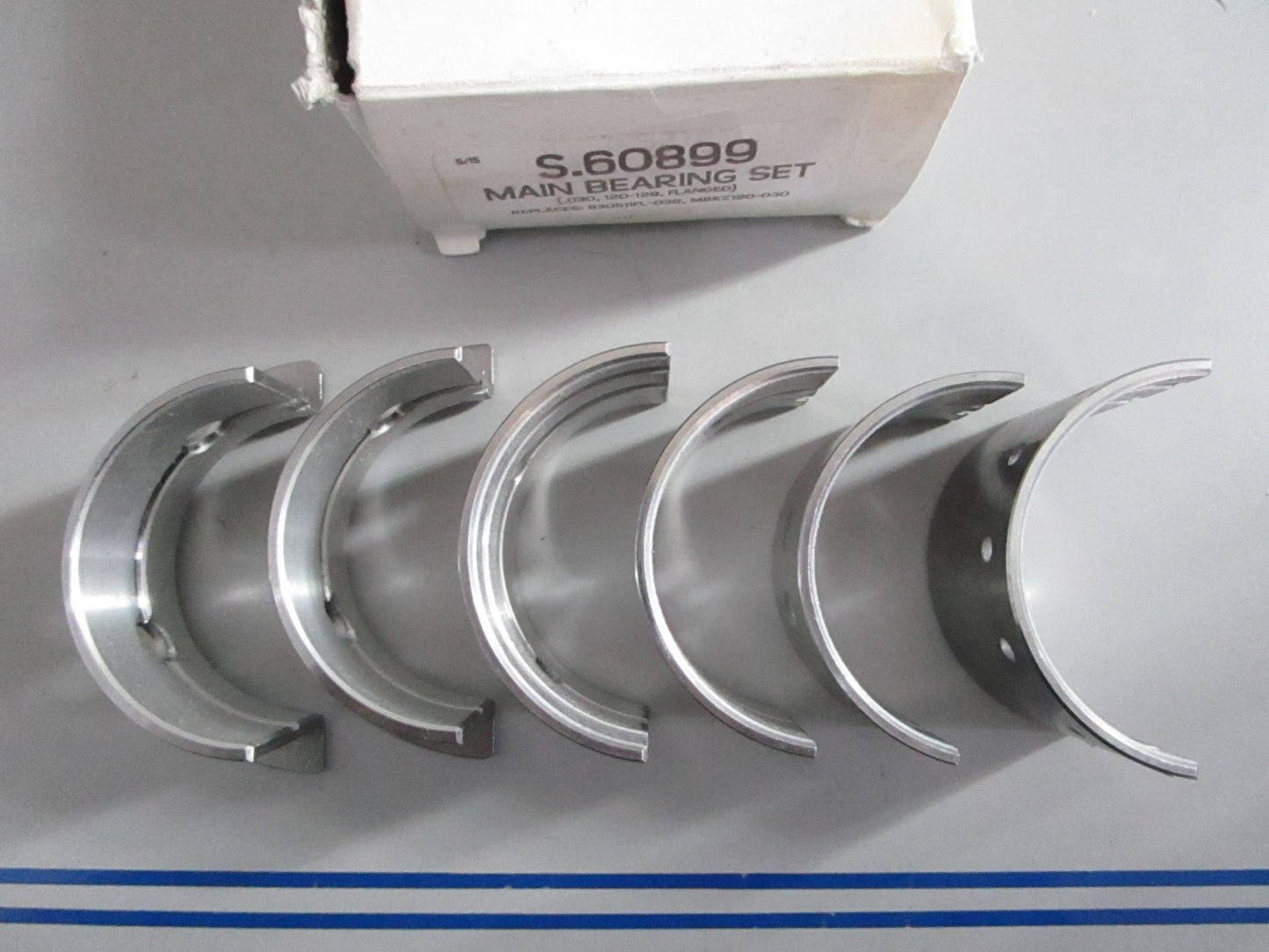 NEW S.60899 Sparex Main Bearing Set Rep: 830511FL030 Ferguson 0820
