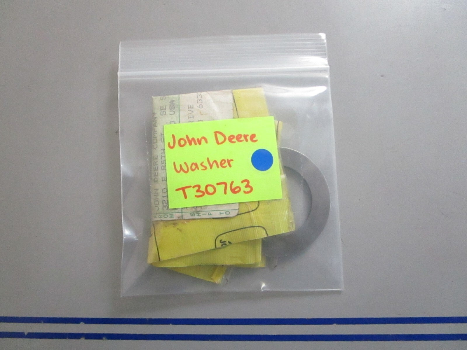 *NEW OEM* 0810 John Deere Washer T30763