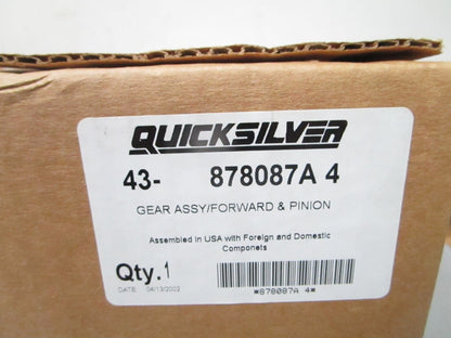 *NEW OEM* 0720 Mercury Quicksilver Gear Set Repair Kit 878087A4 43-803091T1
