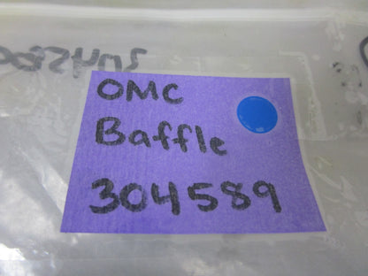 *NEW OEM* 0810 OMC Johnson Evinrude Baffle 304589 0304589
