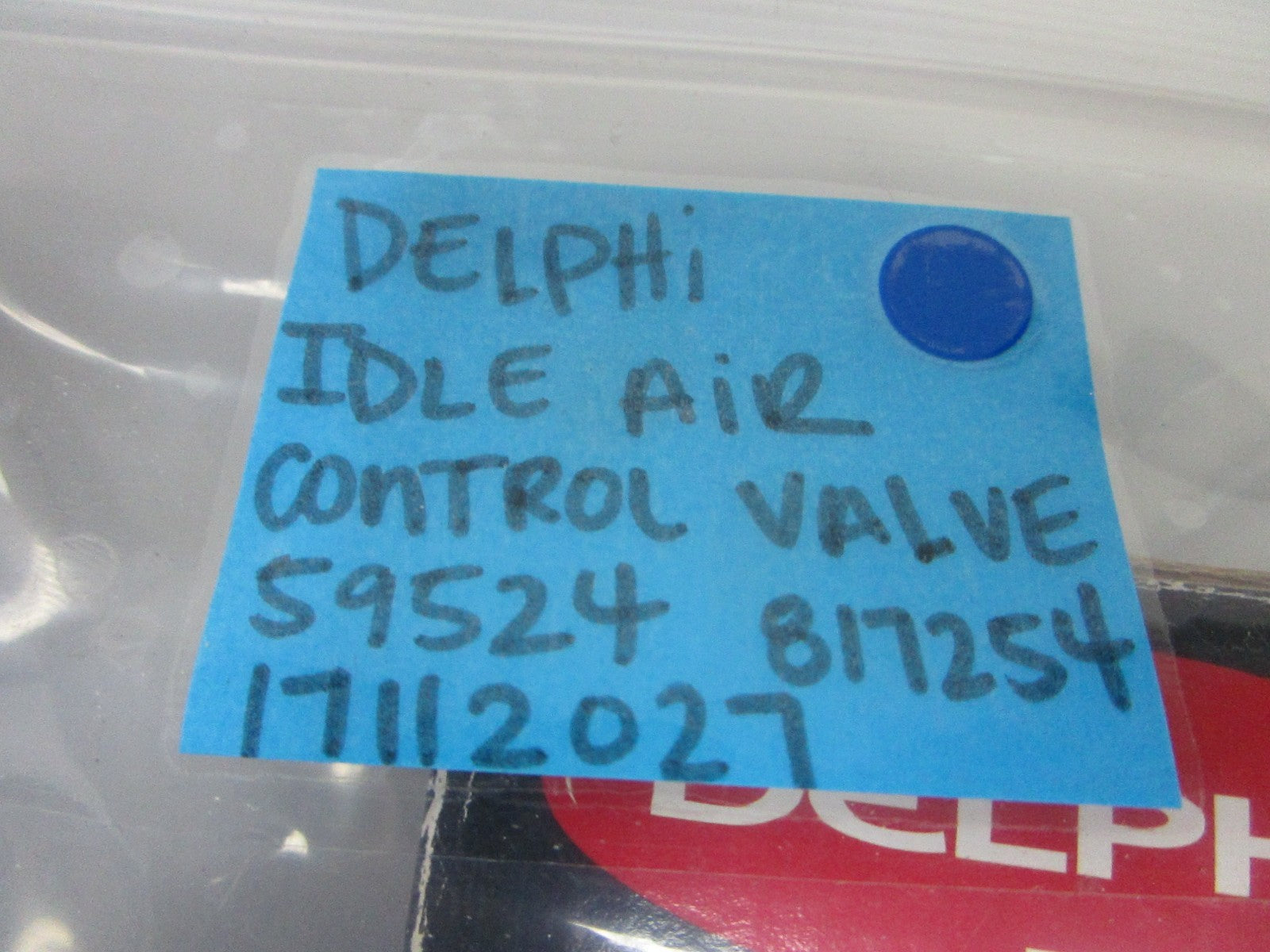 *NEW* 0820 Delphi Idle Air Control Valve 59524 817254 17112027