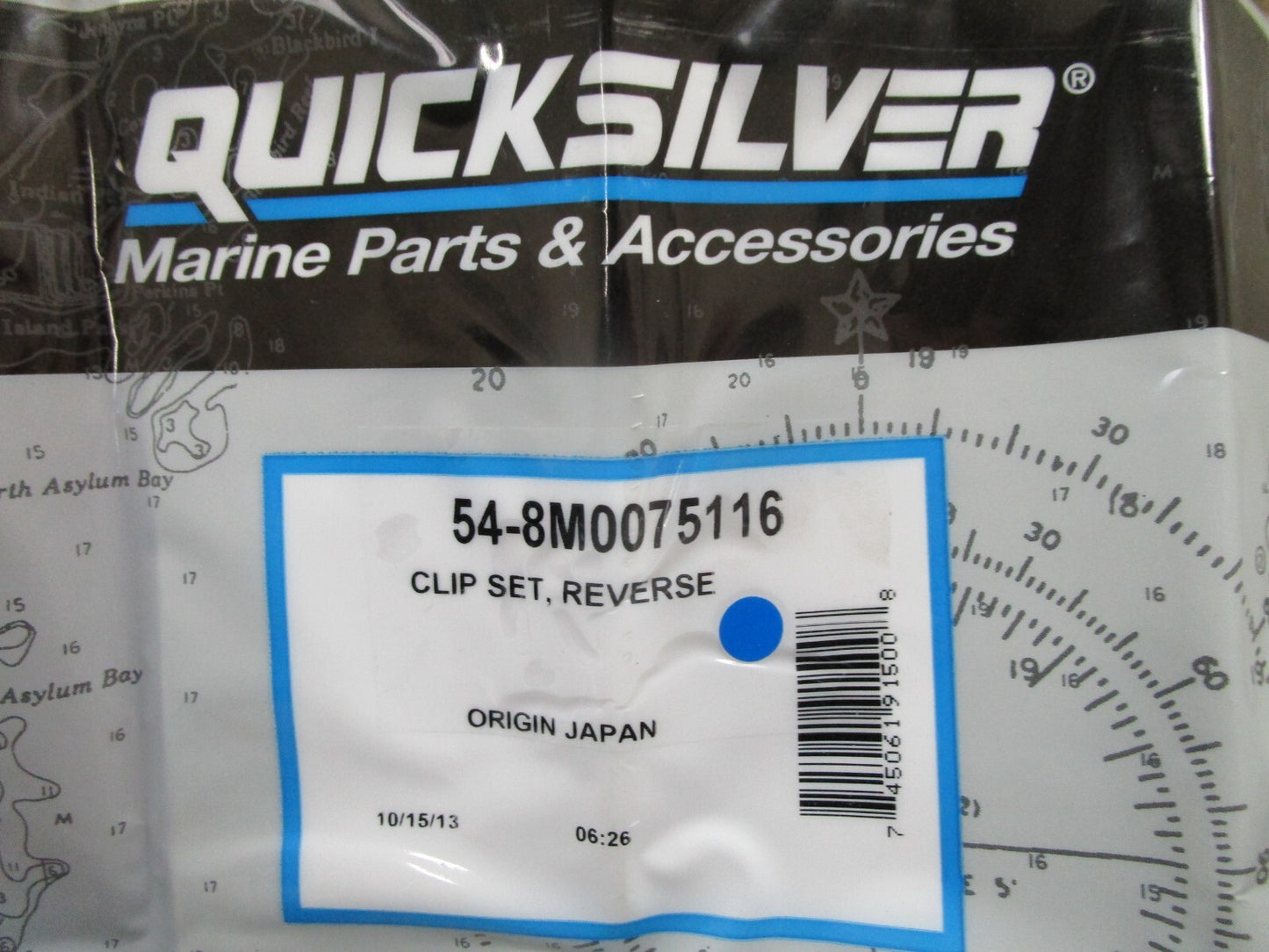 *NEW OEM* 0810 Mercury Quicksilver Reverse Clip Set 54-8M0075116