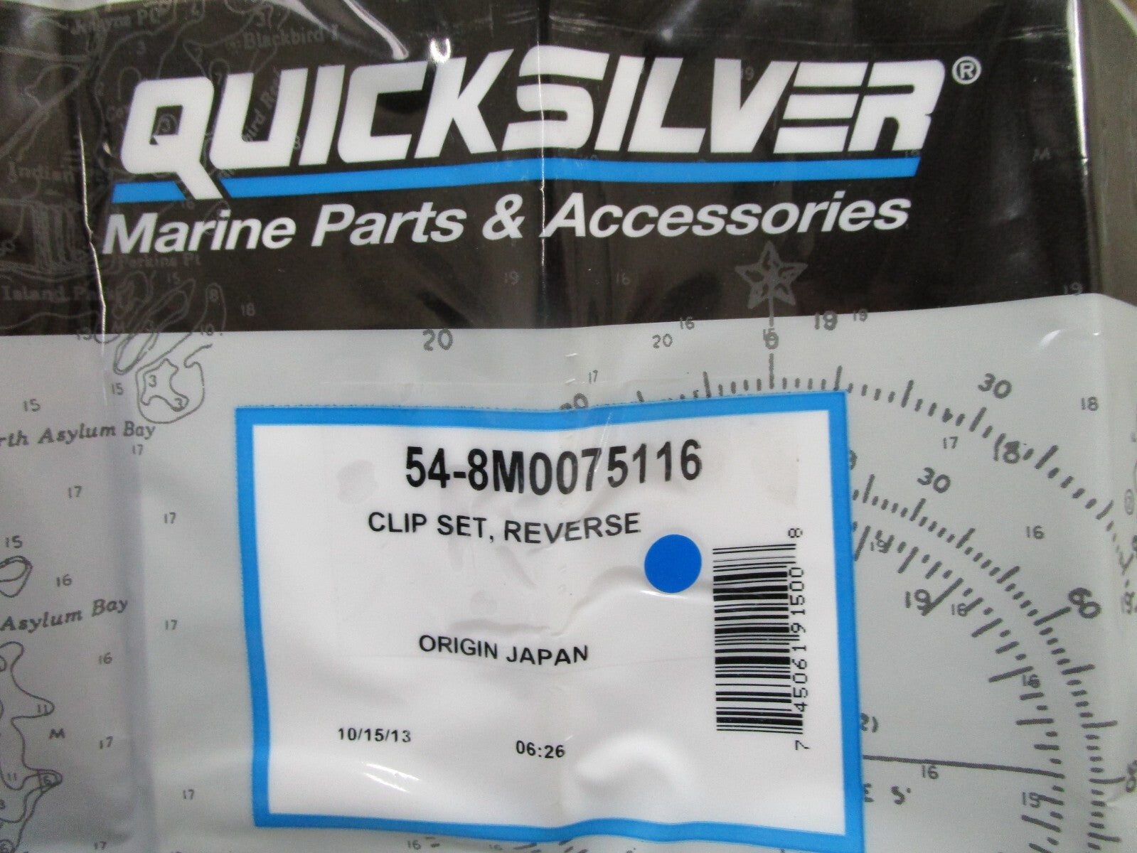 *NEW OEM* 0810 Mercury Quicksilver Reverse Clip Set 54-8M0075116