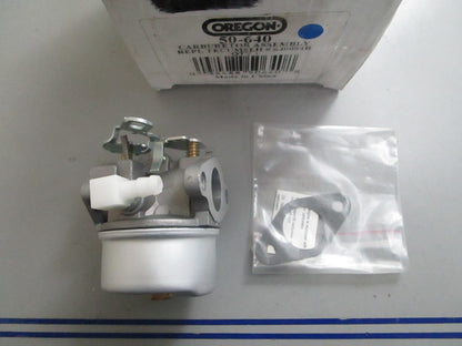 *NEW* 0820 Oregon Carburetor Assy 50-640 Replaces: Tecumseh 640084B