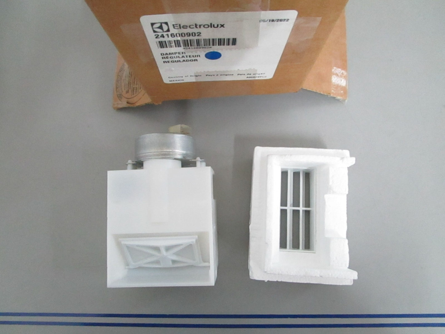 *NEW OEM* 0820 Electrolux Damper 241600902