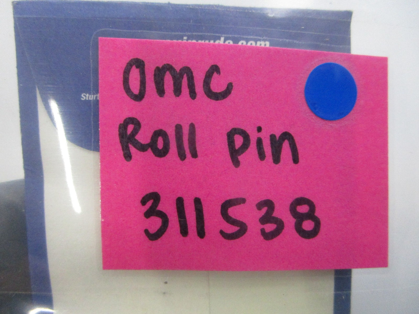 NEW OEM 311538 0311538 OMC Johnson Evinrude Roll Pin 0810