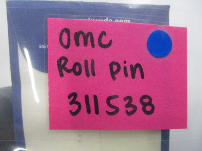 NEW OEM 311538 0311538 OMC Johnson Evinrude Roll Pin 0810