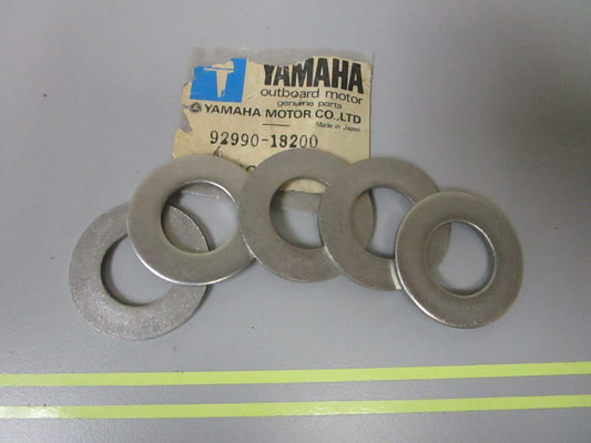 *NEW OEM* (LOT OF 5) 0810 Yamaha Washer 92990-18200