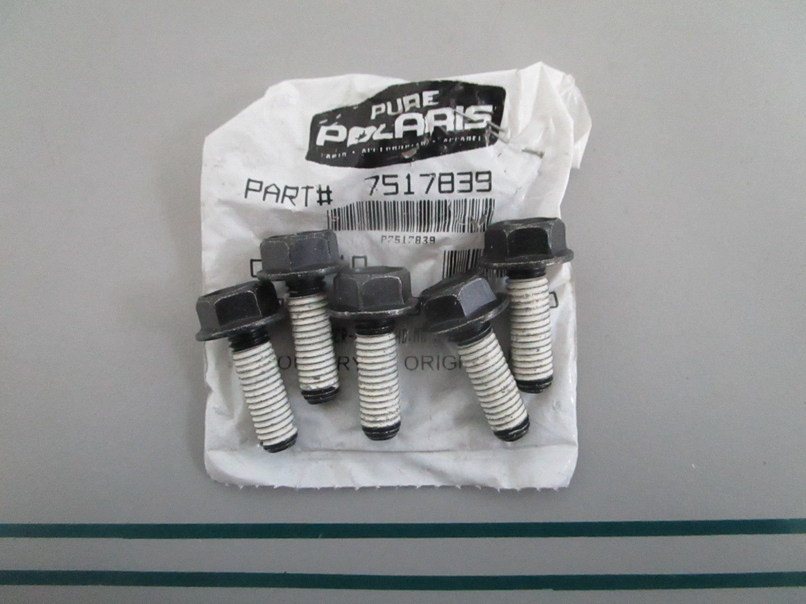 NEW OEM (LOT OF 5) 7517839 Polaris Bolt 0820